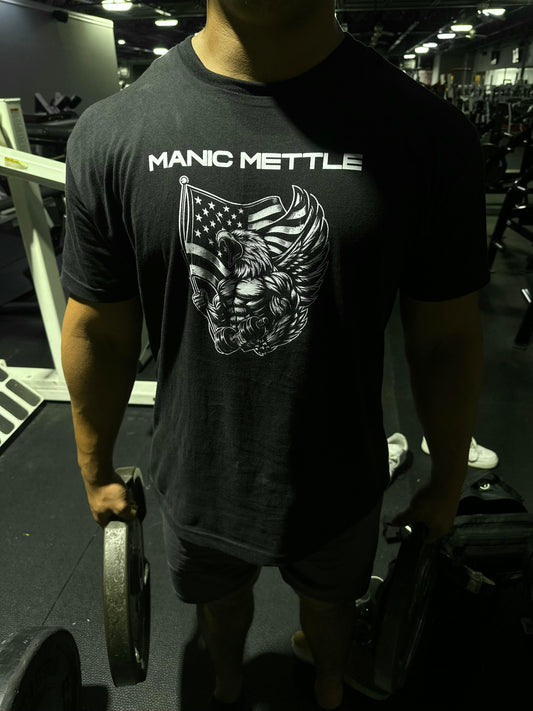 "Pain Creates Men" X MANIC EAGLE TEE